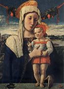 Gentile Bellini Madonna and child oil painting reproduction